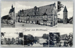 Delcampe - Stadthagen Martinikirche Rathaus Stadtturm Schloss Schlossgarten Cafe Amtspforte - Stadthagen