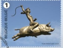 Delcampe - Tom Frantzen Kunst 2024 - Used Stamps