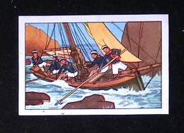 Delcampe - Chromos & Images, Chocolat Suchard, Scoutisme Marin, La Vie Fière Et Joyeuses Des Scouts, Une Passe Difficile, N° 4 - Suchard