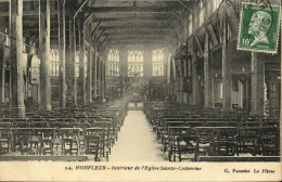 Delcampe - CPA Honfleur Interieur De L Eglise Sainte Catherine - Honfleur