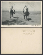 Delcampe - Afghanistan Pakistan India Old Postcard Men, Horse Riders From Kabul To Peshawar - Afghanistan