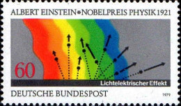 Delcampe - RFA Poste N** Yv: 865/867 Prix Nobel Allemands Einstein Von Laue & Hahn - Physik