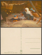 Delcampe - Palestine Old Postcard Beduin Tent In Negev Desert, Bedouin Woman Cooking Israel - Israel