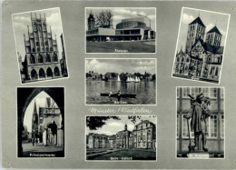 Delcampe - Muenster Westfalen Rinzipalmarkt Kiepenkerl Aa See - Münster