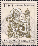 Delcampe - RFA Poste Obl Yv:1594 Mi:1762 Sankt Wolfgang +994 (beau Cachet Rond) - Christianity