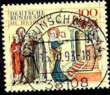 Delcampe - RFA Poste Obl Yv:1533 Mi:1701 Hl.Hedwig (TB Cachet à Date) 15-10-93 - Christianity
