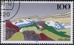 Delcampe - RFA Poste Obl Yv:1517 Mi:1686 Hohe Rhön (Beau Cachet Rond) - Berge