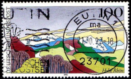 Delcampe - RFA Poste Obl Yv:1517 Mi:1686 Hohe Rhön (TB Cachet Rond) - Berge