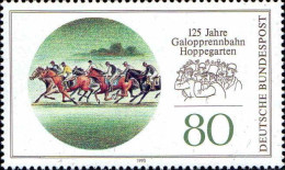Delcampe - RFA Poste N** Yv:1508 Mi:1677 Galopprennbahn Hoppegarten - Reitsport