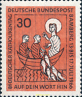 Delcampe - 144309 MNH ALEMANIA FEDERAL 1966 81 JORNADA CATOLICA NACIONAL - Other & Unclassified