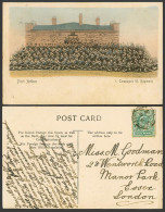 Delcampe - China 1905 Old Hand Tinted Postcard 1 CAMPAGNIE 10 REGIMENT Port Arthur Soldiers - China