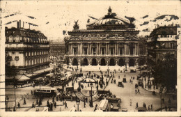 Delcampe - Paris - 8 - Place De L'Opera - Autobus CPA - Paris (08)