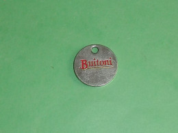 Delcampe - KDJ / Jetons De Caddies : BUITONI ( état , Voir Scan ) - Jetons De Caddies