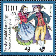 Delcampe - RFA Poste N** Yv:1531 Mi:1699 Wohlfahrtspflege Oberndorf - Danse