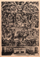 Delcampe - CPSM - P - ROME - ROMA - CITE DU VATICAN - CHAPELLE SIXTINE - MICHELANGELO - LE JUGEMENT DERNIER - PEINTURE - Vatikanstadt