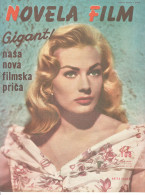 Delcampe - Movie Magazine    NOVELA  FILM     Yugoslavia /    ANITA  EKBERG    JEFFREY  HUNTER - Magazines
