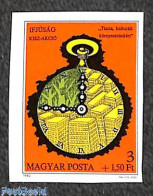 Delcampe - Hungary 1980 Youth Stamp Exposition 1v Imperforated, Mint NH, Nature - Environment - Philately - Ungebraucht