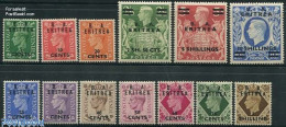 Delcampe - Eritrea 1950 B.A. ERITREA Overprints 13v, Mint NH - Eritrea