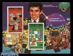 Delcampe - Djibouti 1986 Chess Championship S/s, Mint NH, Sport - Chess - Schach