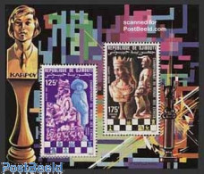 Delcampe - Djibouti 1982 Chess S/s, Mint NH, Sport - Chess - Schach