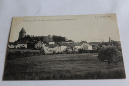 Delcampe - Charolles Vue Prise De La Ligne Du Chemin De Fer - Charolles
