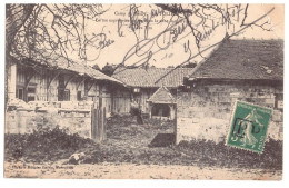 Delcampe - CAMP DE MAILLY Carte Postale 5c Semeuse Yv 137 Ob P.P Griffe Rectangulaire Port Payé Date Manuscrite 1907 - Manual Postmarks