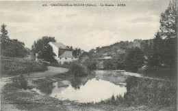 Delcampe - CHATILLON EN BAZOIS Le Moulin 1(scan Recto-verso) MA1414 - Chatillon En Bazois
