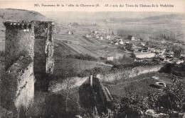 Delcampe - PANORAMA De La Vallee De CHEVREUSE Pris Des Tours Du Chateau De La Madeleine 15(scan Recto-verso) MA1413 - Chevreuse