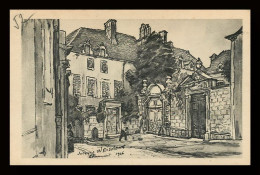 Delcampe - CHAUMONT Vieux Hotels Dessin De J.WEISMANN 39 (scan Recto-verso)MA1412Ter - Chaumont