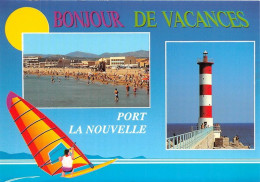 Delcampe - PORT LA NOUVELLE La Plage Et Le Phare 30(scan Recto-verso) MA1411 - Port La Nouvelle