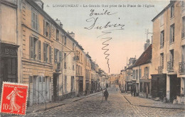 Delcampe - LONGJUMEAU La Grande Rue Prise De La Place De L Eglise 20(scan Recto-verso) MA1409 - Longjumeau
