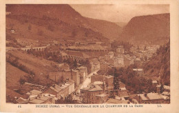 Delcampe - MOREZ Vue Generale Sur Le Quartier De La Gare 7(scan Recto-verso) MA1405 - Morez