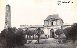 Delcampe - MIRANDE Palais De Justice Et Monument Aux Morts 30(scan Recto-verso) MA1400 - Mirande
