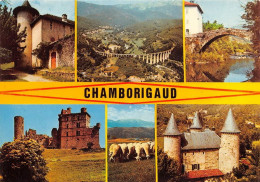 Delcampe - CHAMBORIGAUD Et Ses Environs Le Chateau De Crouzes Le Viaduc De La SNCF 23(scan Recto-verso) MA1400 - Chamborigaud