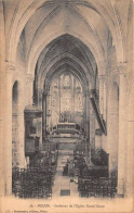Delcampe - MELUN Interieur De L Eglise Notre Dame 14(scan Recto-verso) MA1442 - Melun