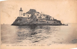 Delcampe - RADE DE MORLAIX L Ile Louet Et Le Phare 19(scan Recto-verso) MA1441 - Morlaix