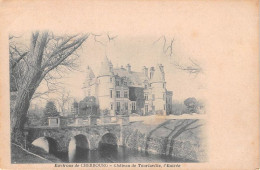Delcampe - Environs De CHERBOURG Chateau De Tourlaville L Entree 28(scan Recto-verso) MA1439 - Cherbourg