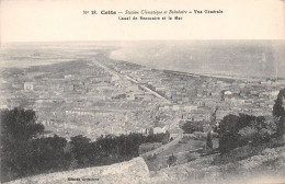 Delcampe - CETTE Station Climatique Et Balneaire Vue Generale 4(scan Recto-verso) MA1436 - Sete (Cette)