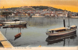 Delcampe - CETTE Le Port Et La Ville 13(scan Recto-verso) MA1436 - Sete (Cette)