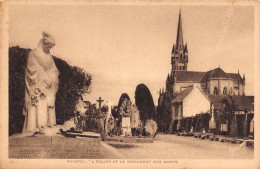 Delcampe - PAIMPOL L Eglise Et Le Monument Aux Morts 21(scan Recto-verso) MA1425 - Paimpol