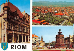 Delcampe - RIOM 4(scan Recto-verso) MA1450 - Riom