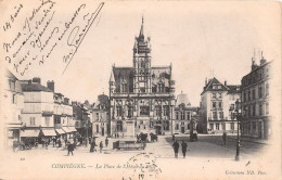 Delcampe - COMPIUEGNE La Place De L Hotel De Ville 21(scan Recto-verso) MA1446 - Compiegne