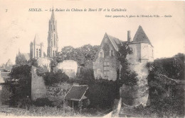 Delcampe - SENLIS Les Ruines Du Chateau De Henri IV Et La Cathedrale 9(scan Recto-verso) MA1446 - Senlis