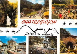 Delcampe - CHATELGUYON Station Thermale Et Touristique Les Gorges D Enval 14(scan Recto-verso) MA1484 - Châtel-Guyon
