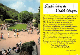 Delcampe - CHATEL GUYON Le Parc 8(scan Recto-verso) MA1482 - Châtel-Guyon