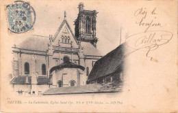 Delcampe - NEVERS La Cathedrale Eglise Saint Cyr 8(scan Recto-verso) MA1471 - Nevers