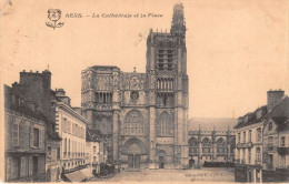 Delcampe - SENS La Cathedrale Et La Place 19(scan Recto-verso) MA1471 - Sens