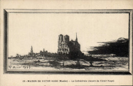 Delcampe - CPA Victor Hugo La Cathedrale - Philosophy