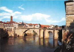 Delcampe - VILLENEUVE SUR LOT Le Pont Vieux Sur Le Lot La Ville Et Le Clocher 30(scan Recto-verso) MA1469 - Villeneuve Sur Lot