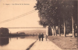 Delcampe - AGEN Les Rives De La Garonne 21(scan Recto-verso) MA1469 - Agen